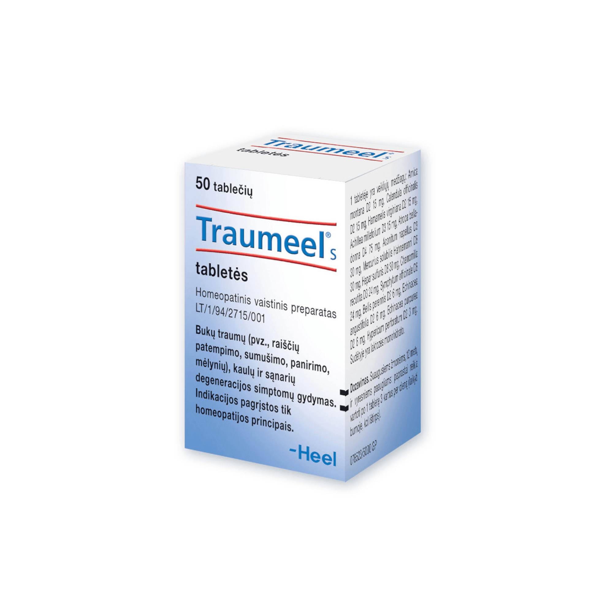 tabletės sąnarių traumų